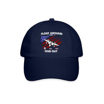 Schweben Sie herum und finden Sie heraus Chinesischer Spionageballon & - Baseballkappe - Blau/Blau - Vorne
