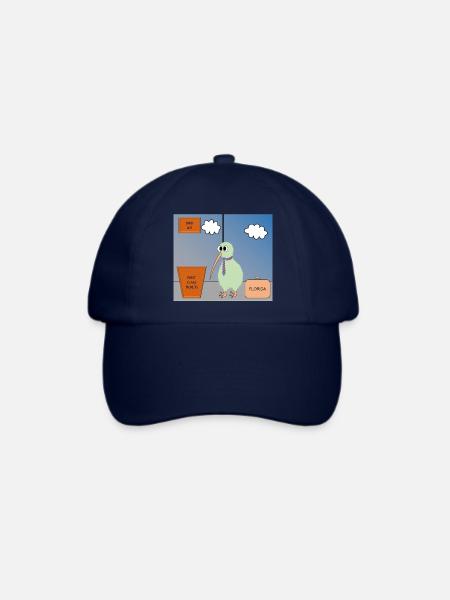Bird Air - Baseballkappe - Blau/Blau
