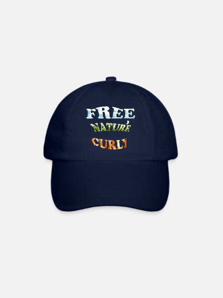 Frei Natürlich Curly - Baseballkappe - Blau/Blau