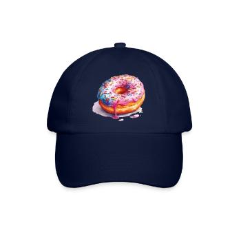 donut - Baseballkappe - Blau/Blau - Vorne