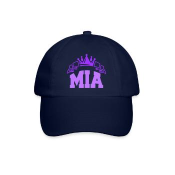 mia - Baseballkappe - Blau/Blau - Vorne