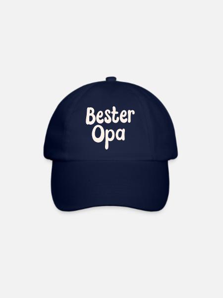 Bester Opa - Baseballkappe - Blau/Blau