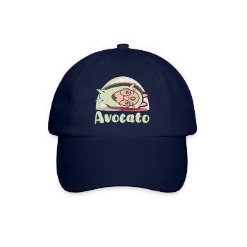 Lol cooler pun Avocado Cartoon Avocato Katzen - Baseballkappe - Blau/Blau - Vorne