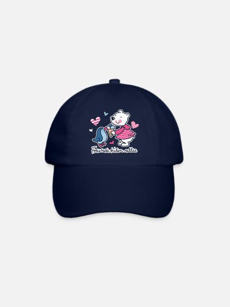 Freunde teilen alles - Baseballkappe - Blau/Blau