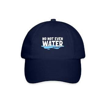 Nein nicht einmal Wasser Ramadan - Baseballkappe - Blau/Blau - Vorne