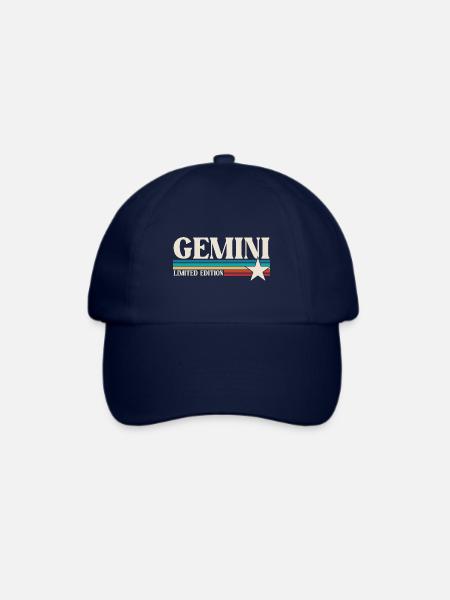 Sternzeichen Zwillinge - Baseballkappe - Blau/Blau