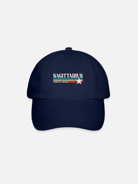 Sternzeichen Schütze - Baseballkappe - Blau/Blau