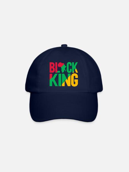 Black King - Baseballkappe - Blau/Blau