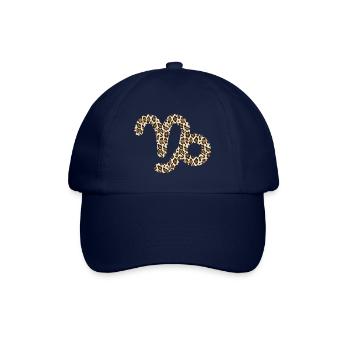 Sternzeichen Steinbock - Baseballkappe - Blau/Blau - Vorne