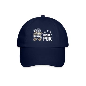 Donkey Pox - Baseballkappe - Blau/Blau - Vorne