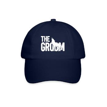The Groom - Der Bräutigam - Baseballkappe - Blau/Blau - Vorne