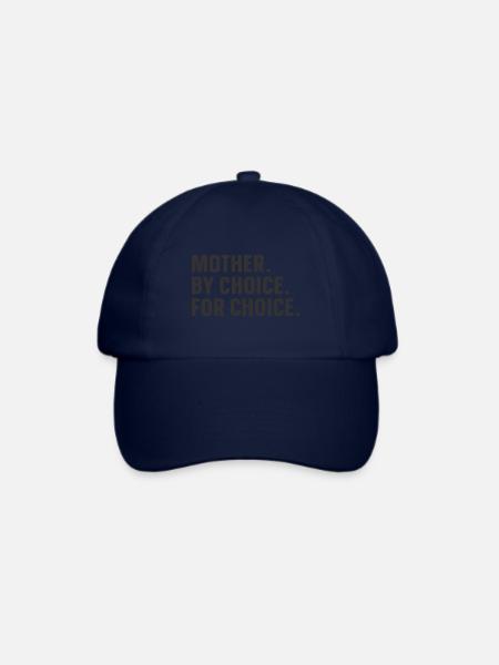 Mother By Choice For Choice - Baseballkappe - Blau/Blau