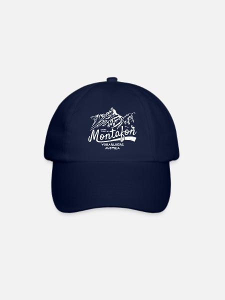 Montafon Zimba weiss/dis - Baseballkappe - Blau/Blau