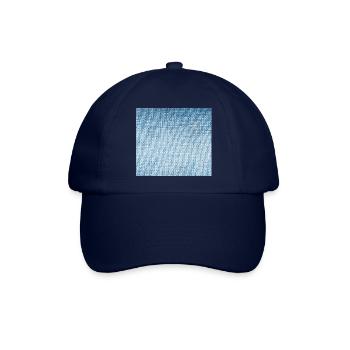 Jeans - Baseballkappe - Blau/Blau - Vorne