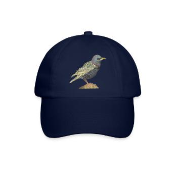 Star Vogel starling - Baseballkappe - Blau/Blau - Vorne