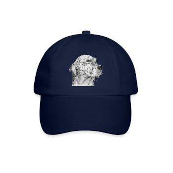Englisch Englisch Setter - Baseballkappe - Blau/Blau - Vorne