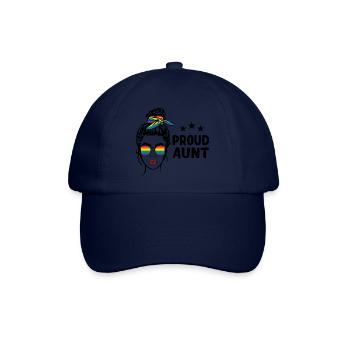 LGBT Stolze Tante - Baseballkappe - Blau/Blau - Vorne