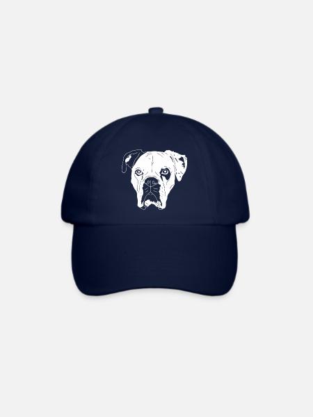 Boxer Mix - Baseballkappe - Blau/Blau