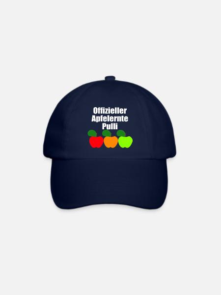 offizieller Apfelernte Pulli - Baseballkappe - Blau/Blau