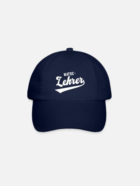 Lehrer Mathe Mathelehrer Mathematik Mathematiker - Baseballkappe - Blau/Blau