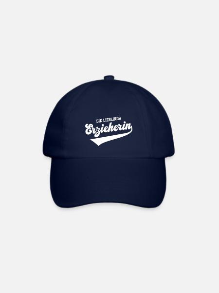 Lieblingserzieherin Kindergärtnerin Erzieherin - Baseballkappe - Blau/Blau
