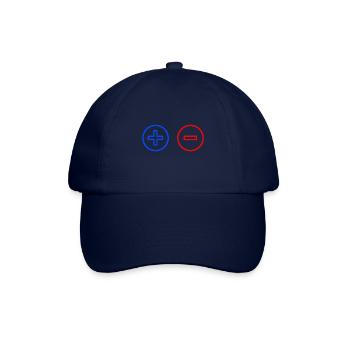 Plus Minus - Baseballkappe - Blau/Blau - Vorne