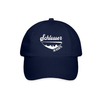 Schlosser Rente Rentner Schlosserei Ruhestand - Baseballkappe - Blau/Blau - Vorne
