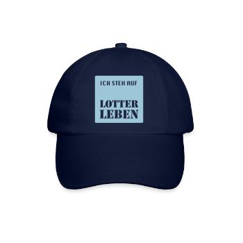 Lotterleben pfade - Baseballkappe - Blau/Blau - Vorne