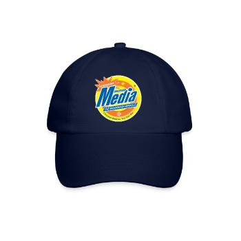 Mainstream-Gehirnwäsche - Baseballkappe - Blau/Blau - Vorne
