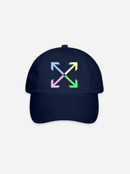 X Pfeile - Baseballkappe - Blau/Blau