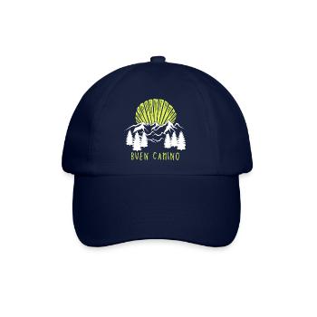 Buen Camino Mountains - Baseballkappe - Blau/Blau - Vorne