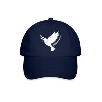 Erstkommunion 2024 1. Heilige Kommunion Taube - Baseballkappe - Blau/Blau - Vorne