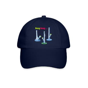 Bong Party - Baseballkappe - Blau/Blau - Vorne