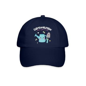 Gartenhelferin Gärtnern Gärtnerin Hobbygärtnerin - Baseballkappe - Blau/Blau - Vorne