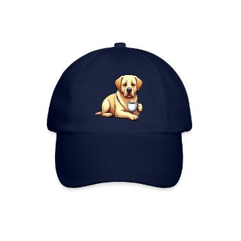 Labrador Labradorbesitzer Labradorliebhaber Labbi - Baseballkappe - Blau/Blau - Vorne