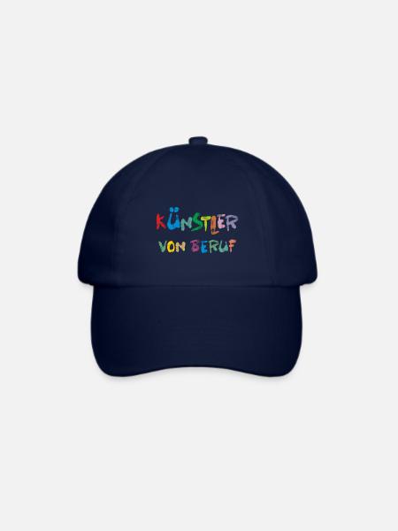 Künstler von Beruf - Baseballkappe - Blau/Blau