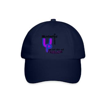 Pass auf dich auf Freedom - Baseballkappe - Blau/Blau - Vorne