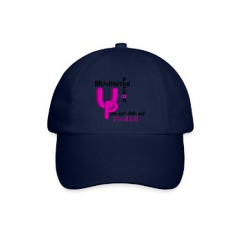 Pass auf dich auf Freiheit - Baseballkappe - Blau/Blau - Vorne