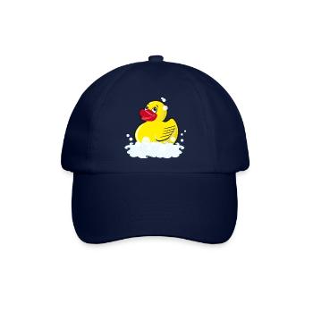Quitsch-Ente im Bad Rubber Duck - Baseballkappe - Blau/Blau - Vorne