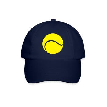 Tennisball - Baseballkappe - Blau/Blau - Vorne