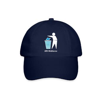 Afd Wahlurne - Baseballkappe - Blau/Blau - Vorne