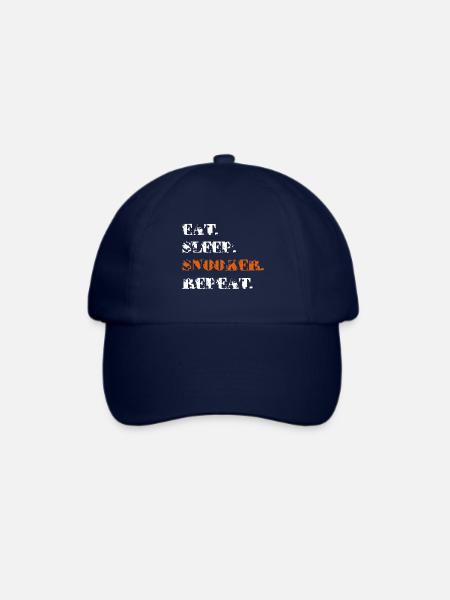 snooker - Baseballkappe - Blau/Blau