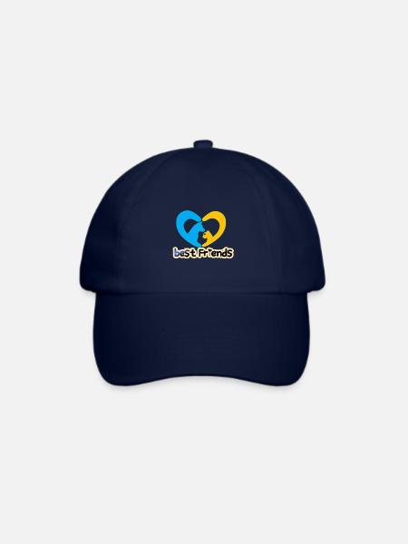 Best friends beste Freunde - Baseballkappe - Blau/Blau