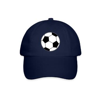 Fussball - Baseballkappe - Blau/Blau - Vorne