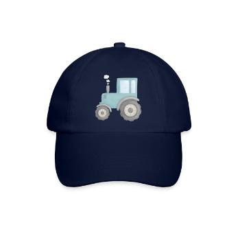 Trecker / Traktor - Baseballkappe - Blau/Blau - Vorne