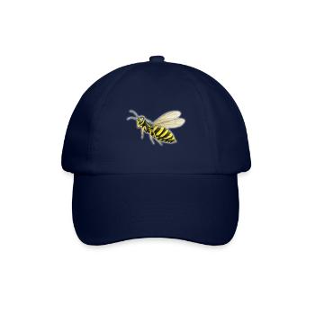 Große Wespe - Baseballkappe - Blau/Blau - Vorne