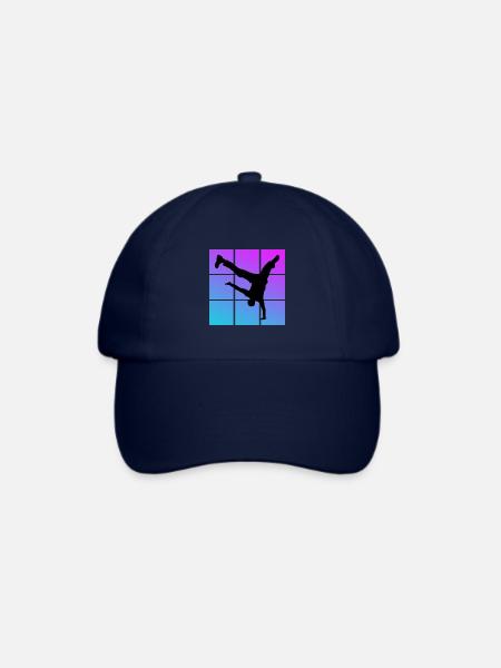 Breakdance - Baseballkappe - Blau/Blau