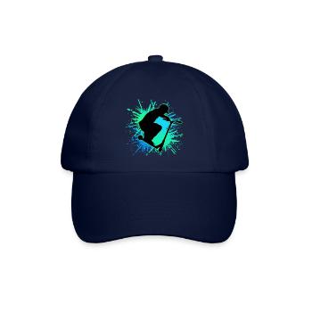 scooter stunt it - Baseballkappe - Blau/Blau - Vorne