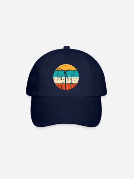 Erneuerbare Energien Windenergie Windkraft - Baseballkappe - Blau/Blau