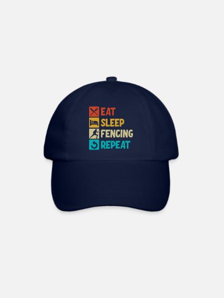 Fechten - Baseballkappe - Blau/Blau